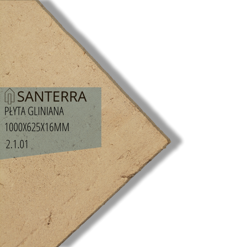 Santerra - Płyta gliniana Standard 16 mm