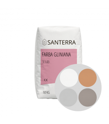 Santerra - Farba gliniana 10 kg